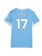 Ženske Nogometnih dresov Manchester City Enzo Fernandez #17 Domači 2026-27 Kratki rokavi Ženske Nogometnih dresov Manchester City Enzo Fernandez #17 Domači 2026-27 Kratki rokavi